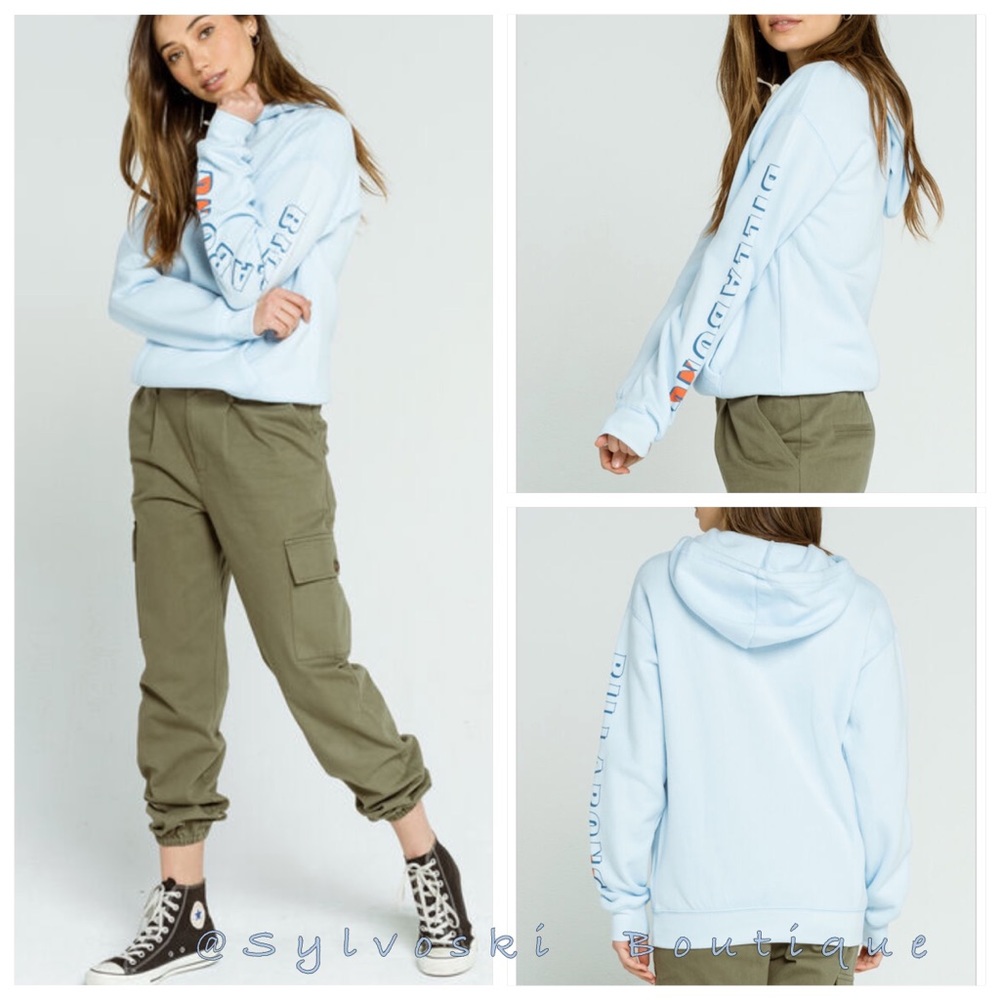 🔥 BILLABONG Sunset And Waves Womens Hoodie NWT